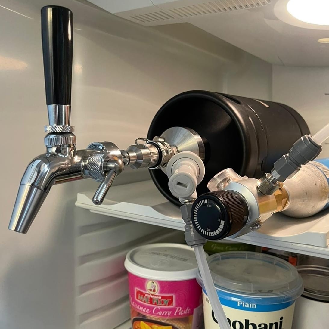 Ball Lock Disconnect | Steel MFL Thread | Black Liquid – iKegger | Mini keg systems, homebrew gear, cocktails on tap, and beer growlers