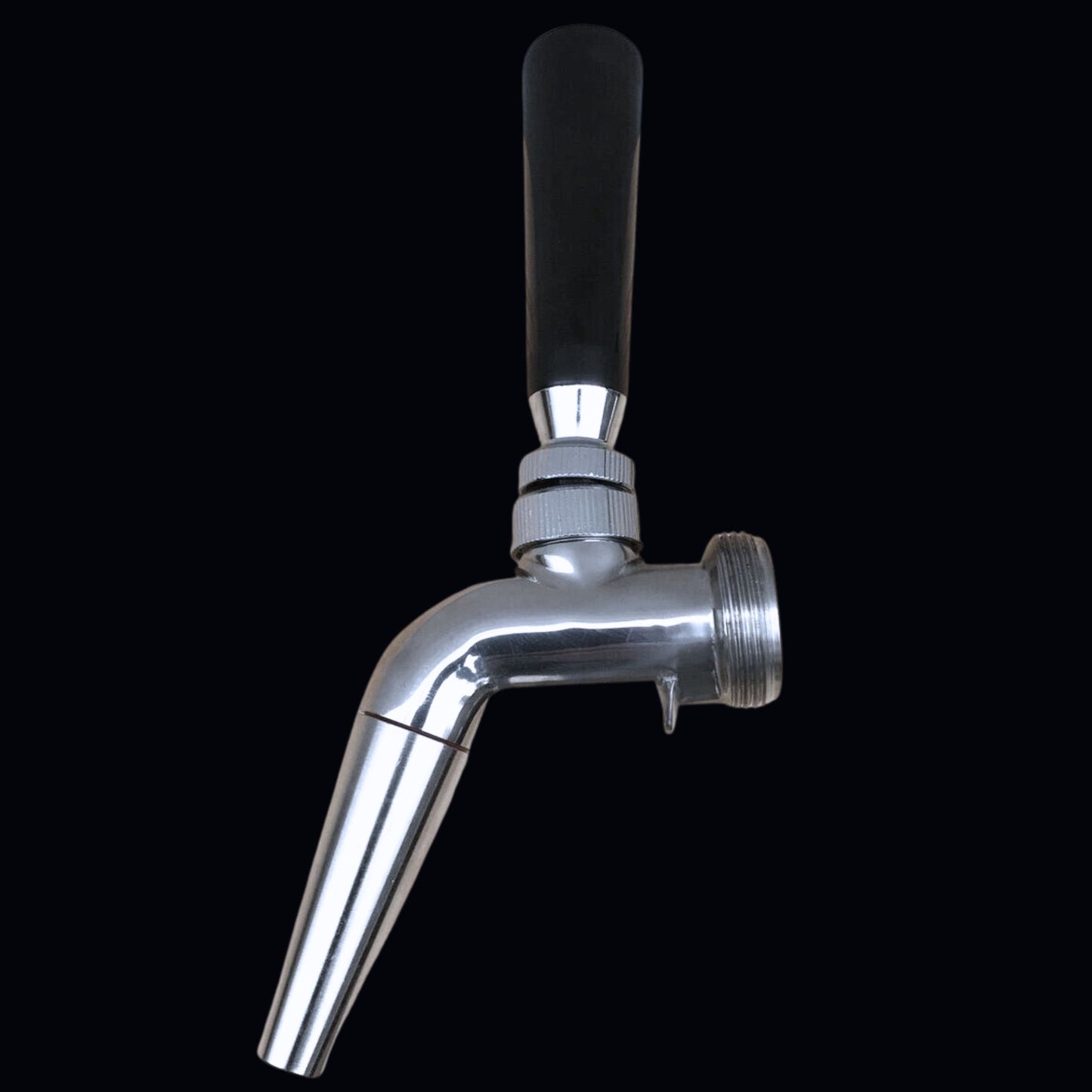 Stout Spout To Suit Ultratap (Twist & Black) - iKegger | Mini Keg & Beer Growler System