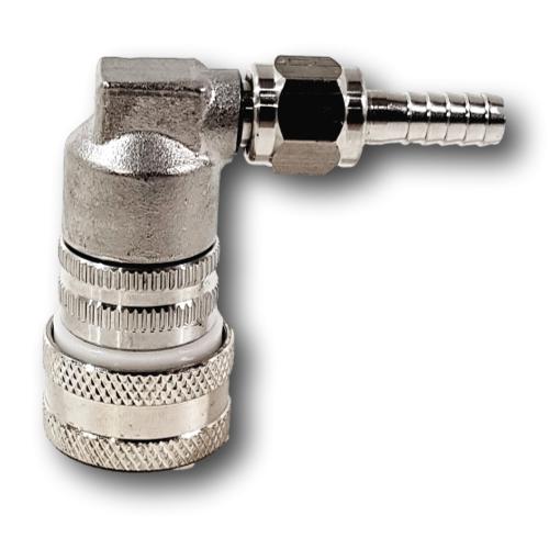 Ball Lock Disconnect | Steel MFL Thread | White   Gas – iKegger | Mini keg systems, homebrew gear, cocktails on tap, and beer growlers