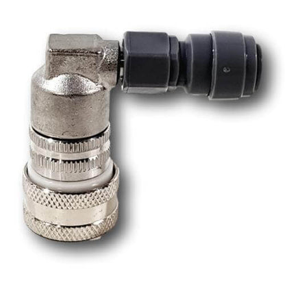 Ball Lock Disconnect | Steel MFL Thread | White   Gas – iKegger | Mini keg systems, homebrew gear, cocktails on tap, and beer growlers