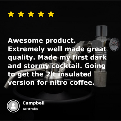 cocktail mini keg review "Awesome product. Extremely well made, great quality." 