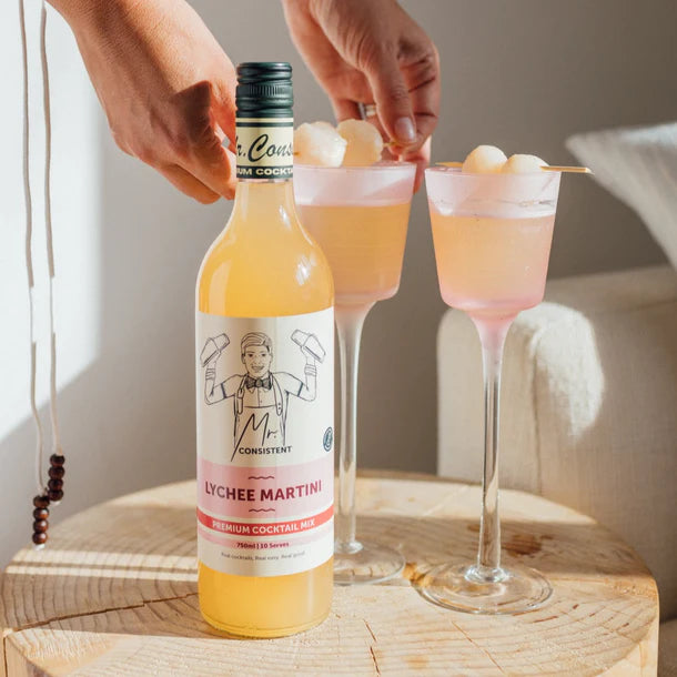 Lychee Martini Cocktail Mix | 10 Serves | Mr Consistent - iKegger | Mini Keg & Beer Growler System