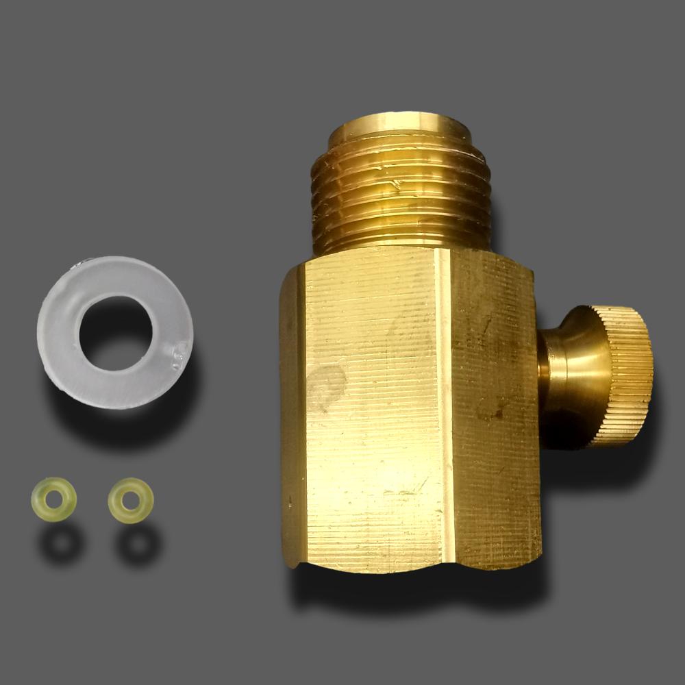 SodaStream Adapter For Large Regulators | Spare O Ring Set - iKegger | Mini Keg & Beer Growler System